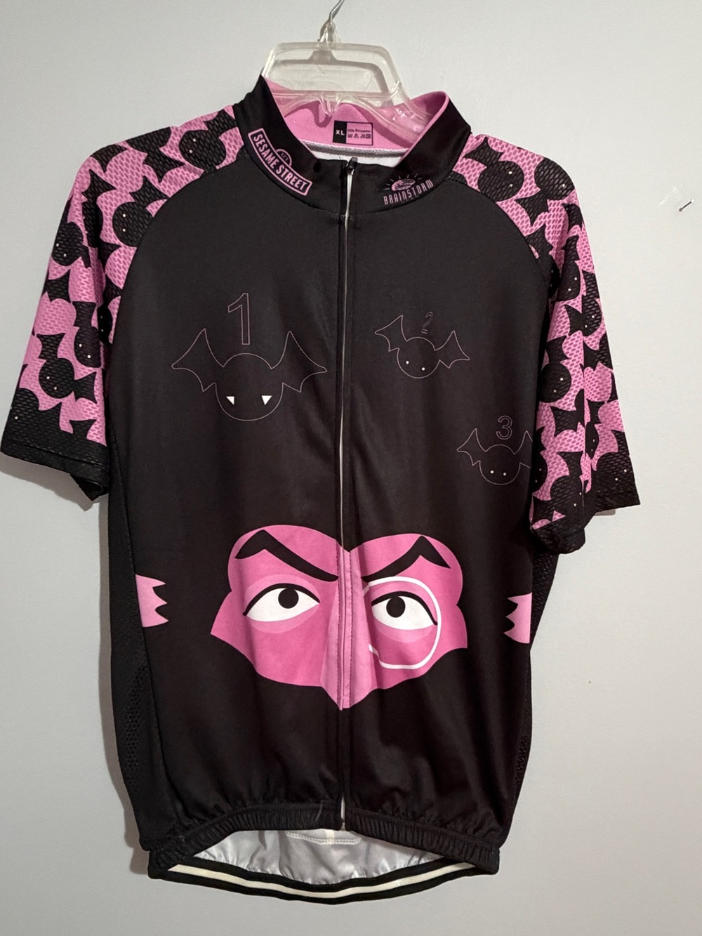 Brainstorm X Sesame Street Short Sleeve Cycling Jersey with The Count